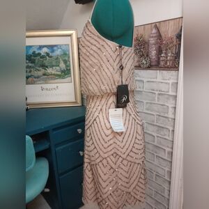 Adrianna Papell Beaded Dress